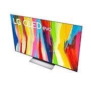LG Telewizor LG 77” OLED evo 4K ze sztuczn? inteligencj?, Cinema HDR, Smart TV, 120Hz, DVB-T2/HEVC, OLED77C2, OLED77C22LB