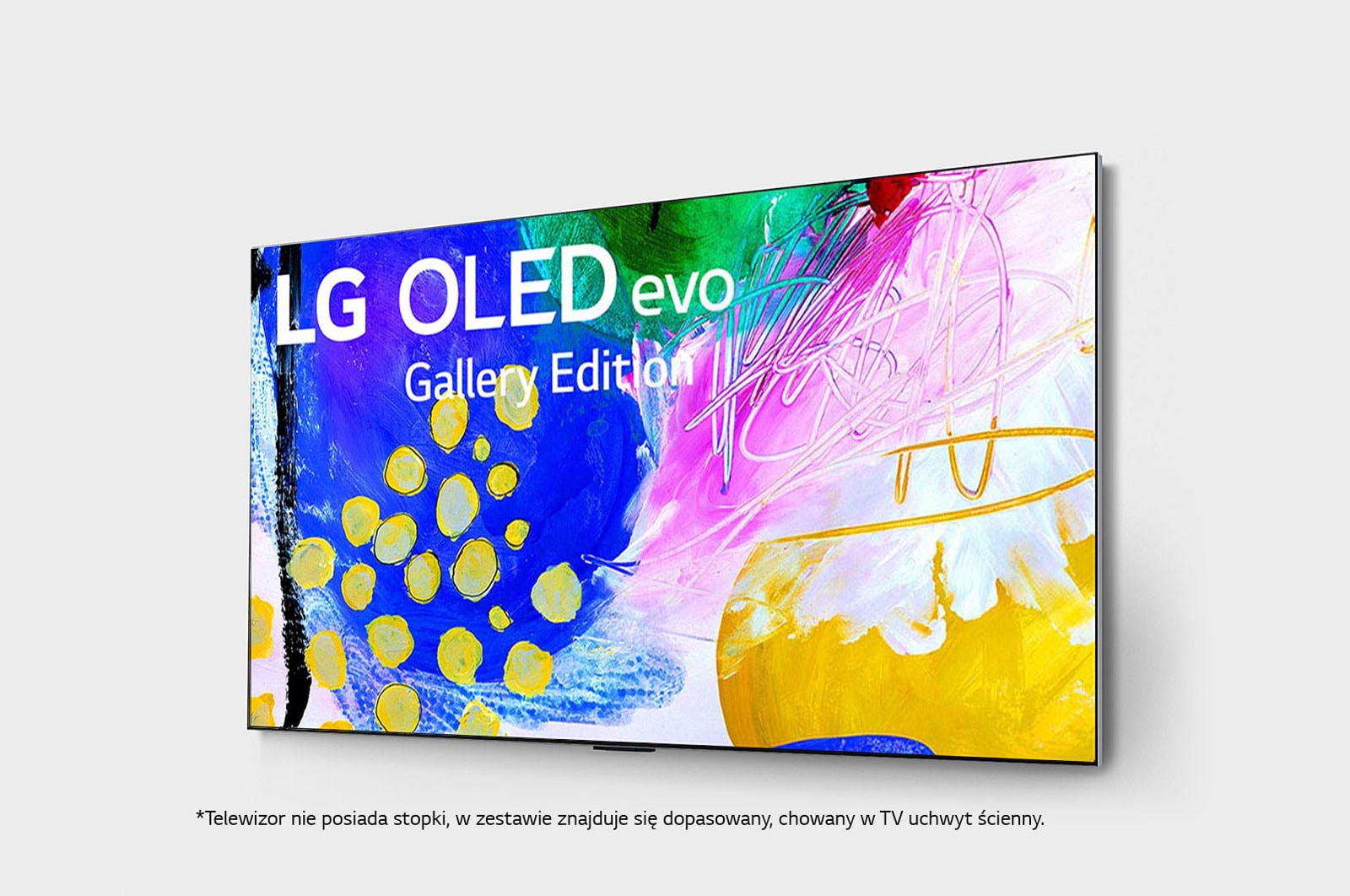 LG Telewizor LG 83” OLED evo Gallery 4K ze sztuczn? inteligencj?, Cinema HDR, Smart TV, 120Hz, DVB-T2/HEVC, OLED83G2, OLED83G23LA