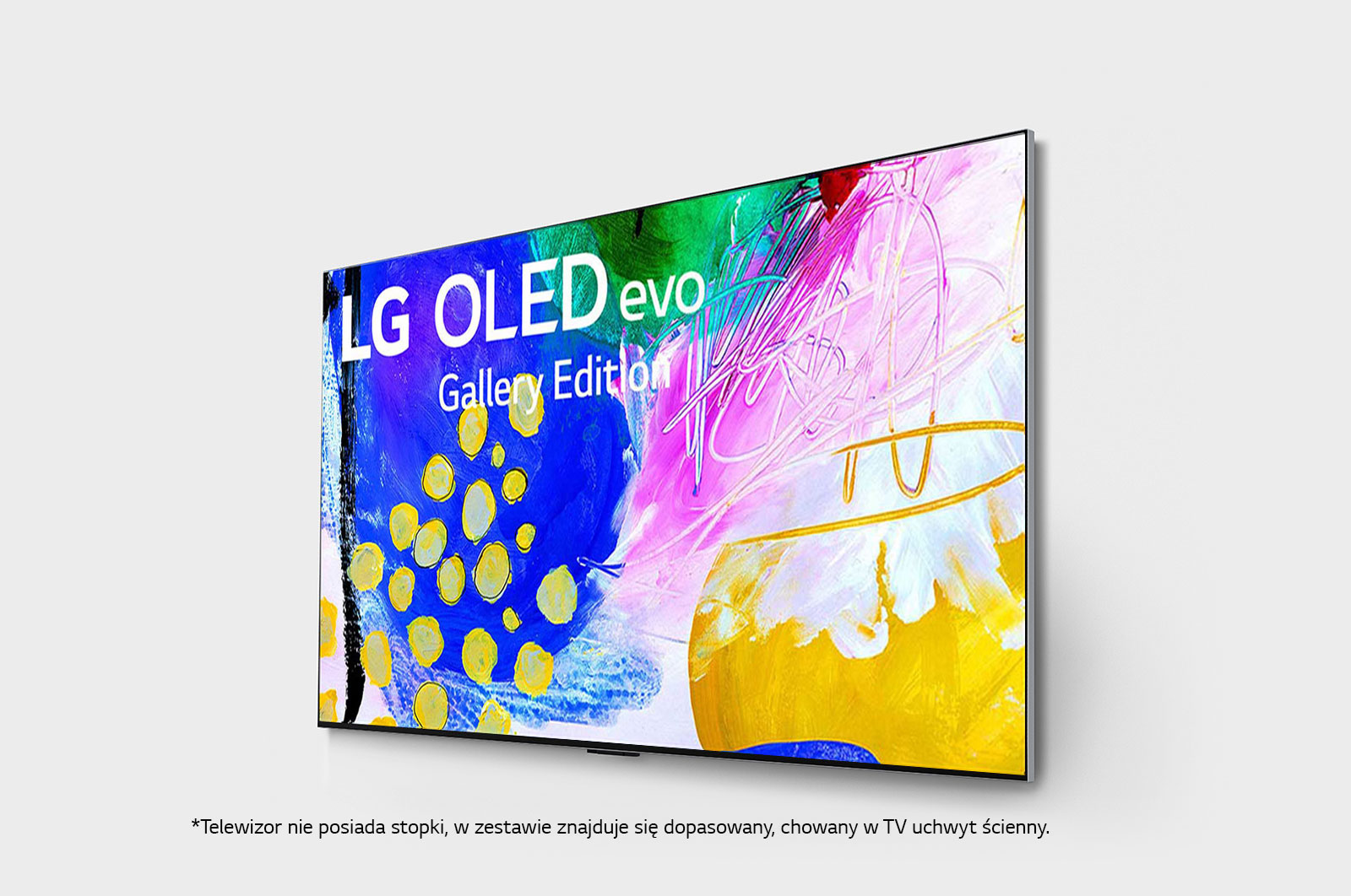 LG Telewizor LG 83” OLED evo Gallery 4K ze sztuczn? inteligencj?, Cinema HDR, Smart TV, 120Hz, DVB-T2/HEVC, OLED83G2, OLED83G23LA