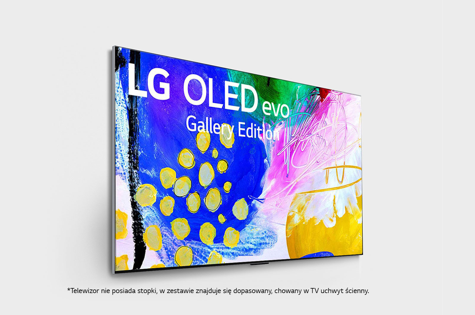 LG Telewizor LG 83” OLED evo Gallery 4K ze sztuczn? inteligencj?, Cinema HDR, Smart TV, 120Hz, DVB-T2/HEVC, OLED83G2, OLED83G23LA