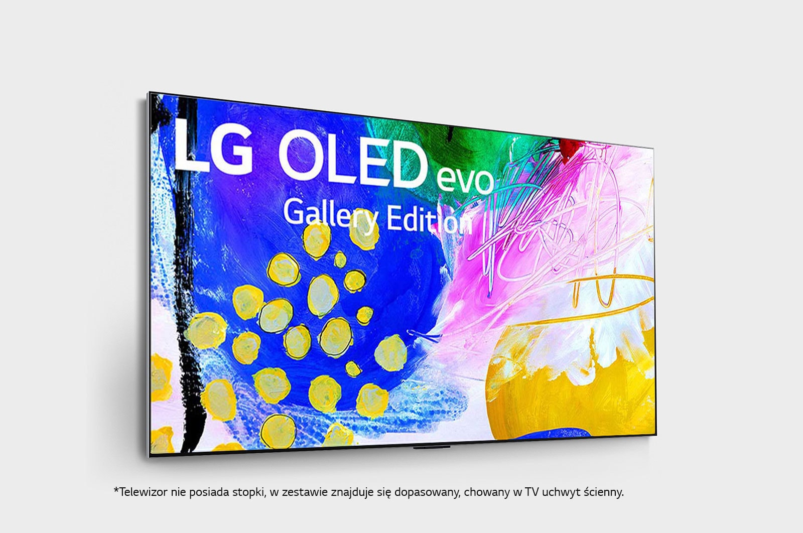 LG Telewizor LG 83” OLED evo Gallery 4K ze sztuczn? inteligencj?, Cinema HDR, Smart TV, 120Hz, DVB-T2/HEVC, OLED83G2, OLED83G23LA