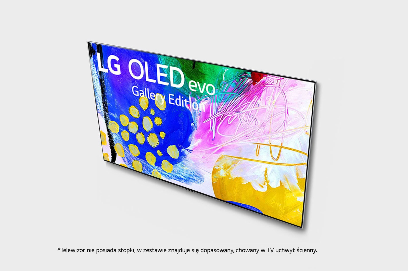 LG Telewizor LG 83” OLED evo Gallery 4K ze sztuczn? inteligencj?, Cinema HDR, Smart TV, 120Hz, DVB-T2/HEVC, OLED83G2, OLED83G23LA
