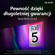 LG Telewizor LG 83” OLED evo Gallery 4K ze sztuczn? inteligencj?, Cinema HDR, Smart TV, 120Hz, DVB-T2/HEVC, OLED83G2, OLED83G23LA