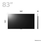 LG Telewizor LG 83” OLED evo 4K Smart TV ze sztuczn? inteligencj?, 120Hz, OLED83G3, OLED83G33LA