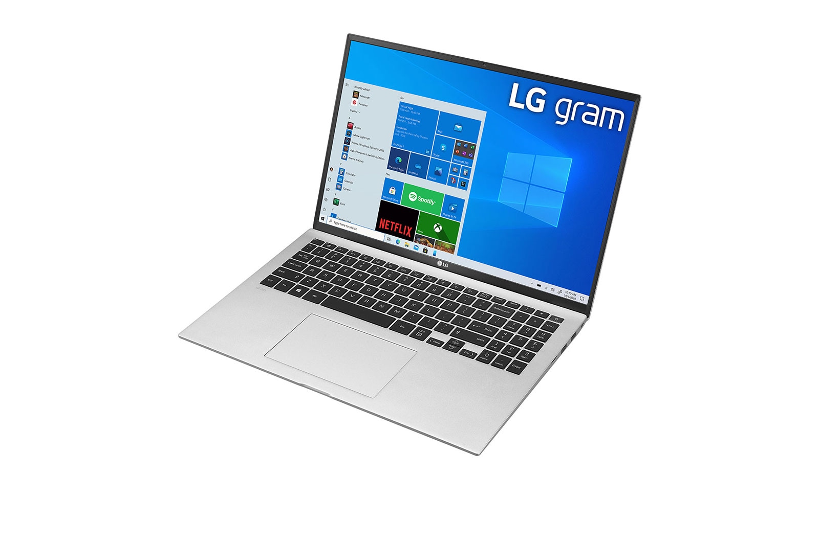 LG Ultrabook LG gram 16" 2021, Windows 10 Home, SSD 512GB, 16GB, Intel Evo z procesorem Intel? Core? i5 11 generacji, 16Z90P-G, kolor srebrny, 16Z90P-G.AA56Y