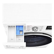 LG Pralka LG Vivace | V700 | 8,5kg | Steam | 1200 rpm | ThinQ | bia?a | AIDD | TurboWash 360 | F2WV7S8S1E, F2WV7S8S1E