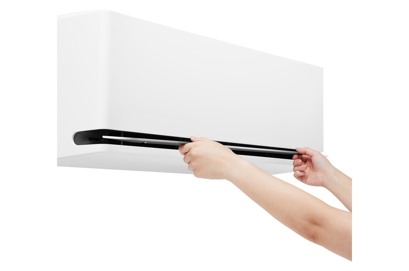 ac with hand