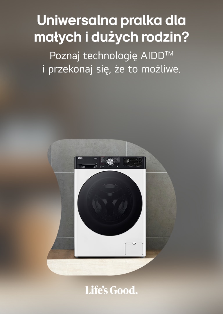 nowe pralki technologia AIDD