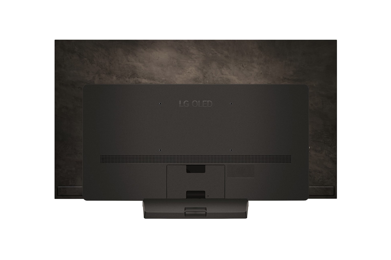 Vista traseira da LG OLED evo TV, OLED C4