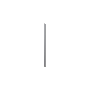 Vista frontal e vista lateral da LG OLED evo AI G5 4K Smart TV com as dimens?es de comprimento, largura, altura e profundidade.