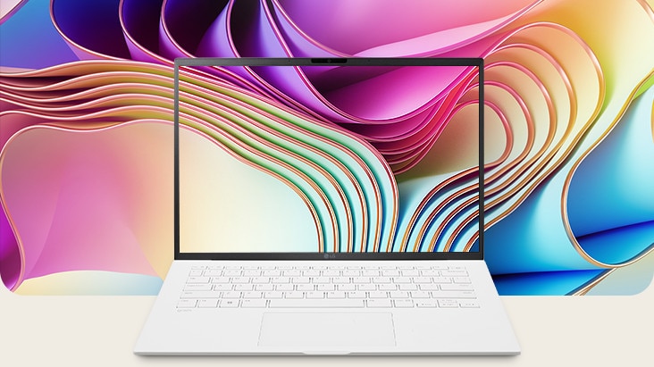 O LG gram oferece imagens precisas com um ecr? LCD IPS.