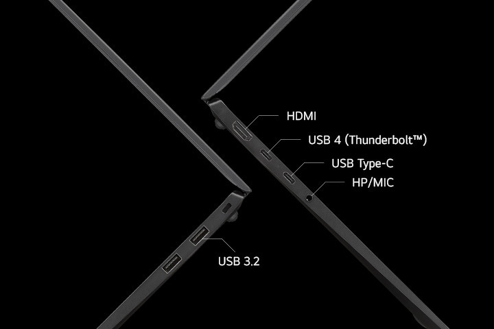 várias portas-hdmi-USB Tipo C-Thunderbolt? 4.