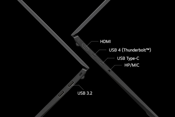 várias portas-hdmi-USB Tipo C-Thunderbolt? 4.