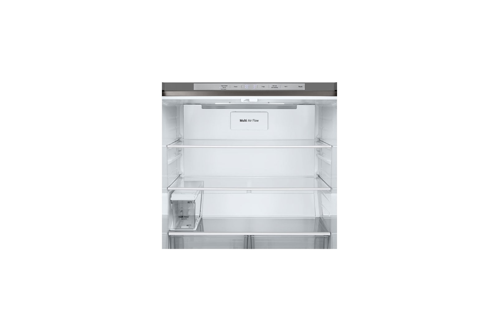 LG Frigorífico Americano de 4 Portas | 508l | Eficiência Energética E | LinearCooling? | DoorCooling? | UVnano? | ThinQ?, GML861PYPE
