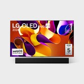 LG OLED evo AI G4 4K Smart TV de 77 polegadas 2024