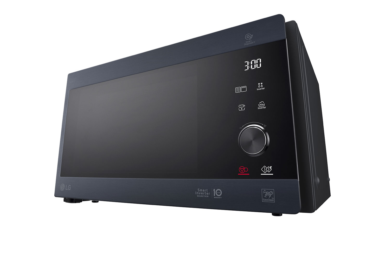 LG Micro-ondas com griLL | 25 L | 1000 W | Smart Inverter | EasyCLean?, MH6565CPW
