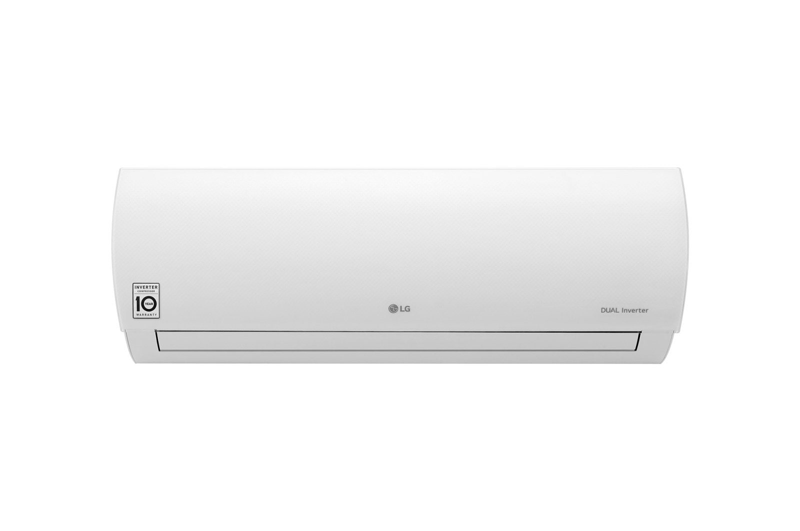 Vista frontal de Ar Condicionado Prestige UI | Capacidade 3,5 / 4 kW | Dual Inverter Compressor? | Elimina bactérias | Funcionamento silencioso F12MT