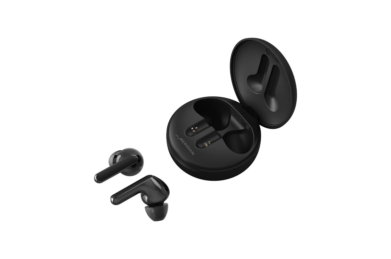 LG Auriculares sem fios LG TONE Free FN6, Meridian, NR/EC, UVnano?, IPX4, HBS-FN6 Black