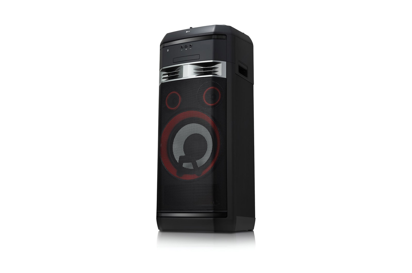 LG Coluna LG XBOOM OL100, 2000W, Meridian, DJ, Karaoke, Sound Sync, Bluetooth, USB, liga??o ótica, MIC, CD, FM, OL100