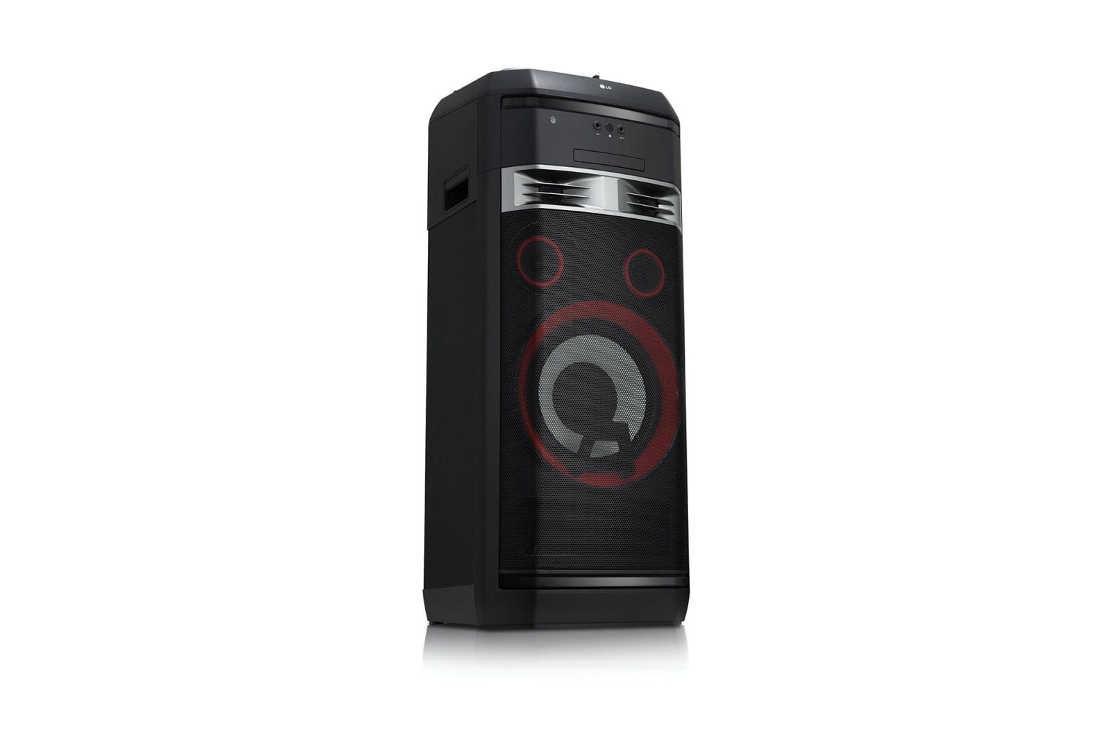 LG Coluna LG XBOOM OL100, 2000W, Meridian, DJ, Karaoke, Sound Sync, Bluetooth, USB, liga??o ótica, MIC, CD, FM, OL100