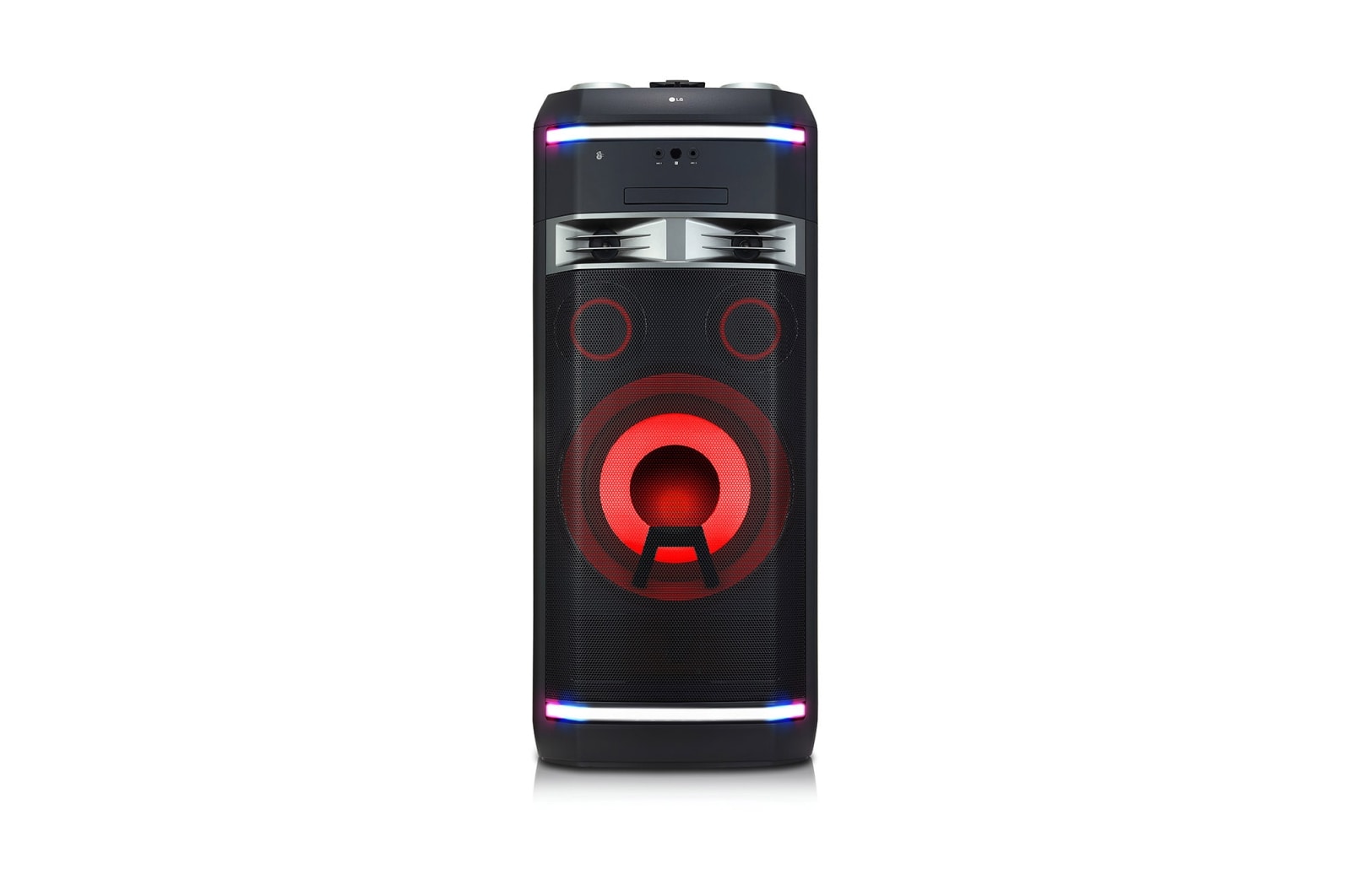 LG Coluna LG XBOOM OL100, 2000W, Meridian, DJ, Karaoke, Sound Sync, Bluetooth, USB, liga??o ótica, MIC, CD, FM, OL100