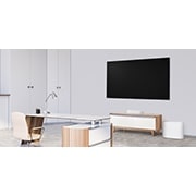 LG Barra de som LG Eclair QP5W, 320W, 3.1.2ch, Meridian, Dolby Atmos, DTS:X, HDMI eARC, liga??o ótica, Bluetooth, USB, QP5W
