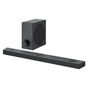 LG Barra de som LG S90QY, 520W, 5.1.3ch, Meridian, Dolby Atmos, DTS:X, Hi-Res Audio, HDMI eARC, liga??o ótica, Bluetooth, USB, S90QY