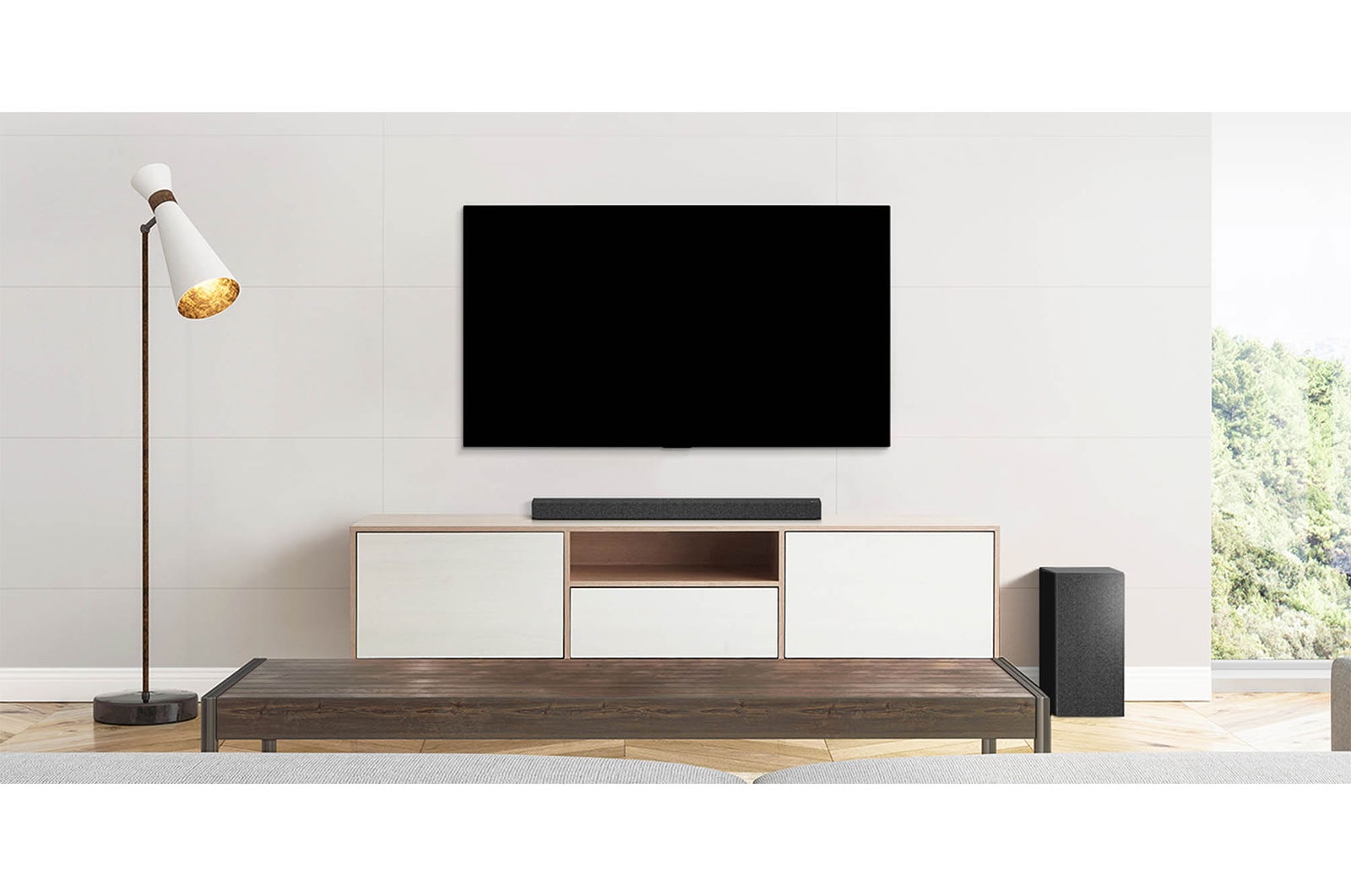 LG Barra de som LG SP7, 440W, 5.1ch, Meridian, Hi-Res Audio, HDMI ARC, liga??o ótica, Bluetooth, USB, SP7