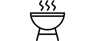 ícone "Grelhar"