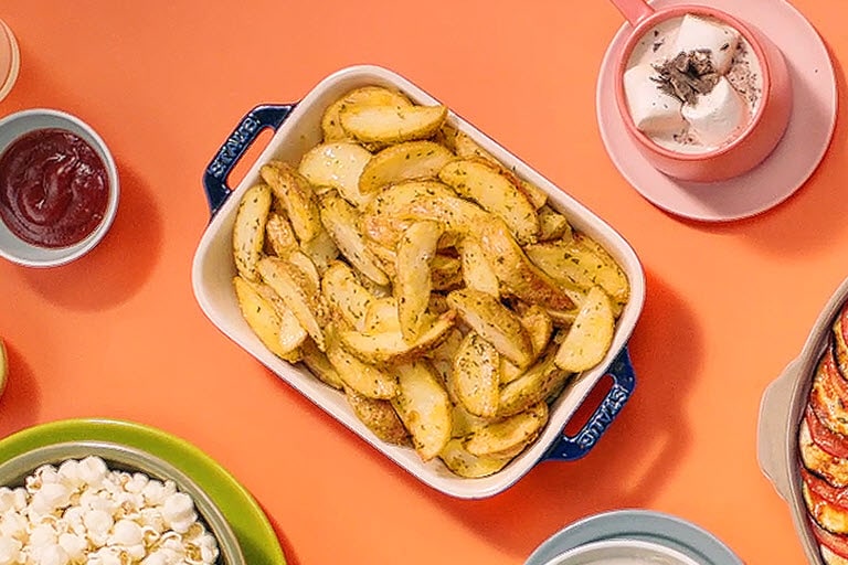 Mostra batatas fritas num LG NeoChef?.