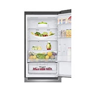 LG Combinado LG GBB61PZFFN, 341 litros, eficiência energética D, 1,86 m, Door Cooling+?, Wi-Fi, Shiny Steel, GBB61PZFFN