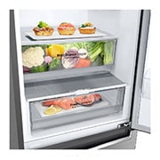 LG Frigorífico Combinado | 341 L | Etiqueta energética C | 1,86 m | DoorCooLing+? | FRESHConverter?, GBB61PZGCN1
