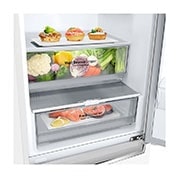 LG Frigorífico Combinado | 341 L | Etiqueta energética C | 1,86 m | DoorCooLing+? | FRESHConverter?, GBB61SWGCN1