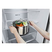 LG Frigorífico Combinado | 341 L | Etiqueta energética D | 1,86 m | DoorCooLing+? | FRESHConverter? | FRESHBaLancer?, GBB71MCVGN