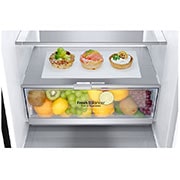 LG Frigorífico Combinado | 341 L | Etiqueta energética D | 1,86 m | DoorCooLing+? | FRESHConverter? | FRESHBaLancer?, GBB71MCVGN