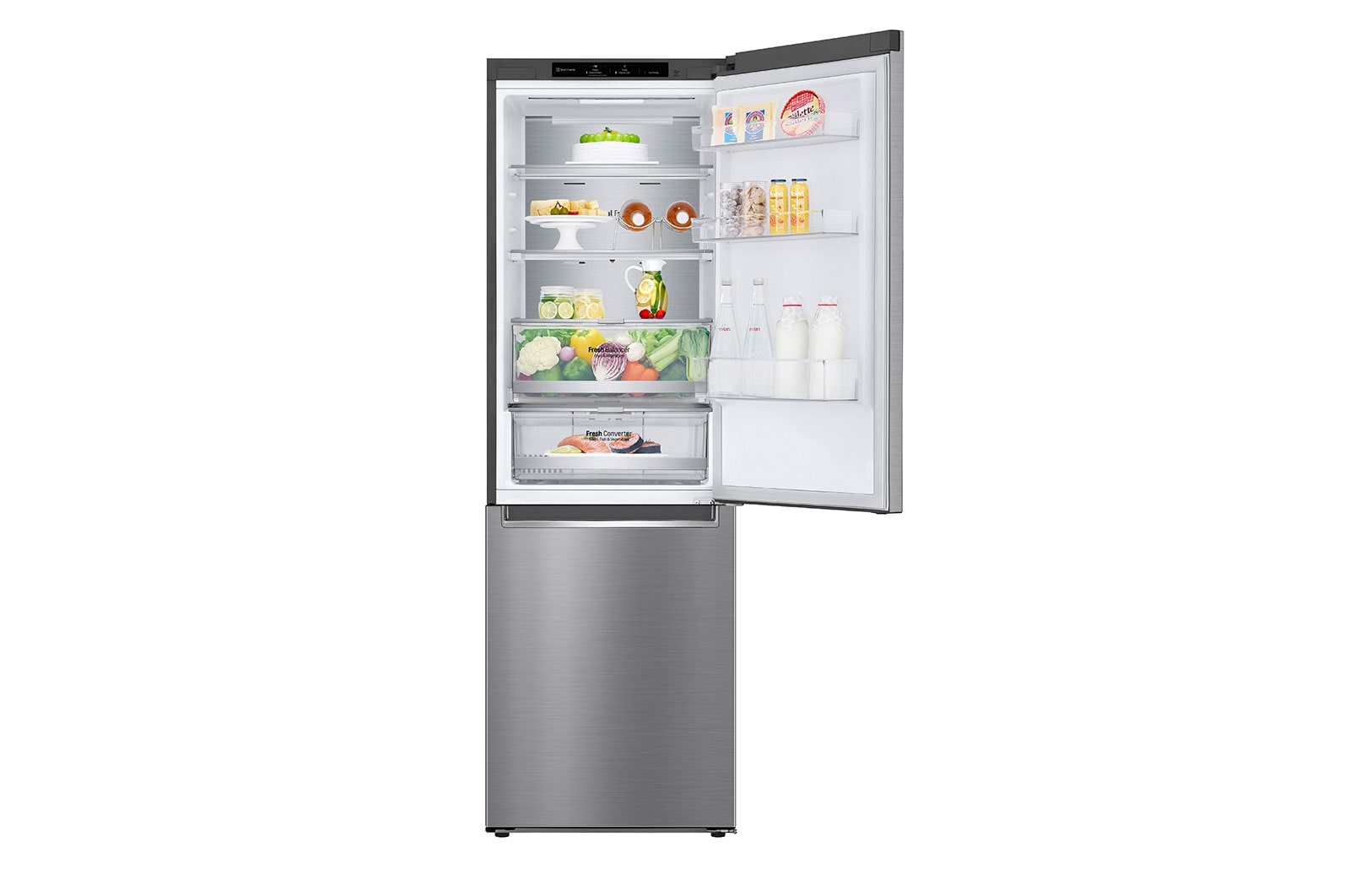 LG Frigorífico Combinado | 341 L | Etiqueta energética C | 1,86 m | DoorCooLing+? | FRESHConverter? | FRESHBaLancer?, GBB71PZVCN1