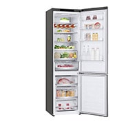 LG Combinado LG GBB72PZVCN, 384 litros, eficiência energética C, 2,03 m, Door Cooling+?, Shiny Steel, GBB72PZVCN