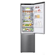LG Combinado LG GBB72PZVCN, 384 litros, eficiência energética C, 2,03 m, Door Cooling+?, Shiny Steel, GBB72PZVCN