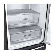 LG Combinado LG GBB92MCACP, 384 litros, eficiência energética C, 2,03 m, Door Cooling+?, Wi-Fi, Matte Black, GBB92MCACP