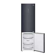 LG Combinado LG GBB92MCACP, 384 litros, eficiência energética C, 2,03 m, Door Cooling+?, Wi-Fi, Matte Black, GBB92MCACP