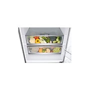 LG Frigorífico Combinado LG prata 461l com eficiência energética E, dispensador de água sem canaliza??o e DoorCooling+?  , GBF567PZCMB