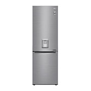 Vista frontal de Frigorífico Combinado | 340 L | Etiqueta energética E | 1,86 m | DoorCooLing&#43;? | Dispensador sem canaLiza??o GBF61PZJMN