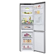 LG Frigorífico Combinado | 340 L | Etiqueta energética E | 1,86 m | DoorCooLing+? | Dispensador sem canaLiza??o, GBF61PZJMN