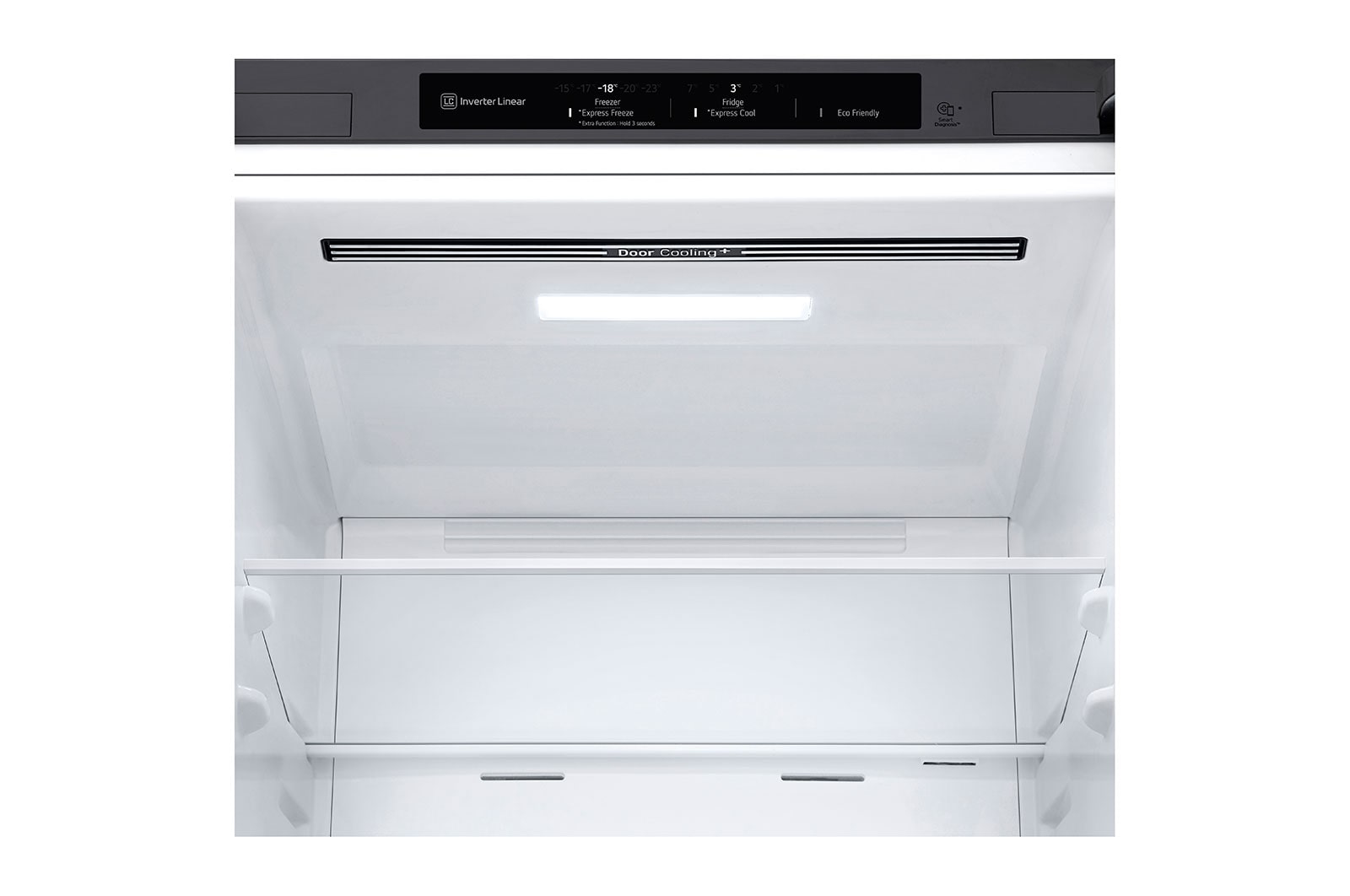 LG Frigorífico Combinado | 384 L | Etiqueta energética B | 2,03 m | DoorCooLing+? | FRESHConverter?, GBP62PZNBC