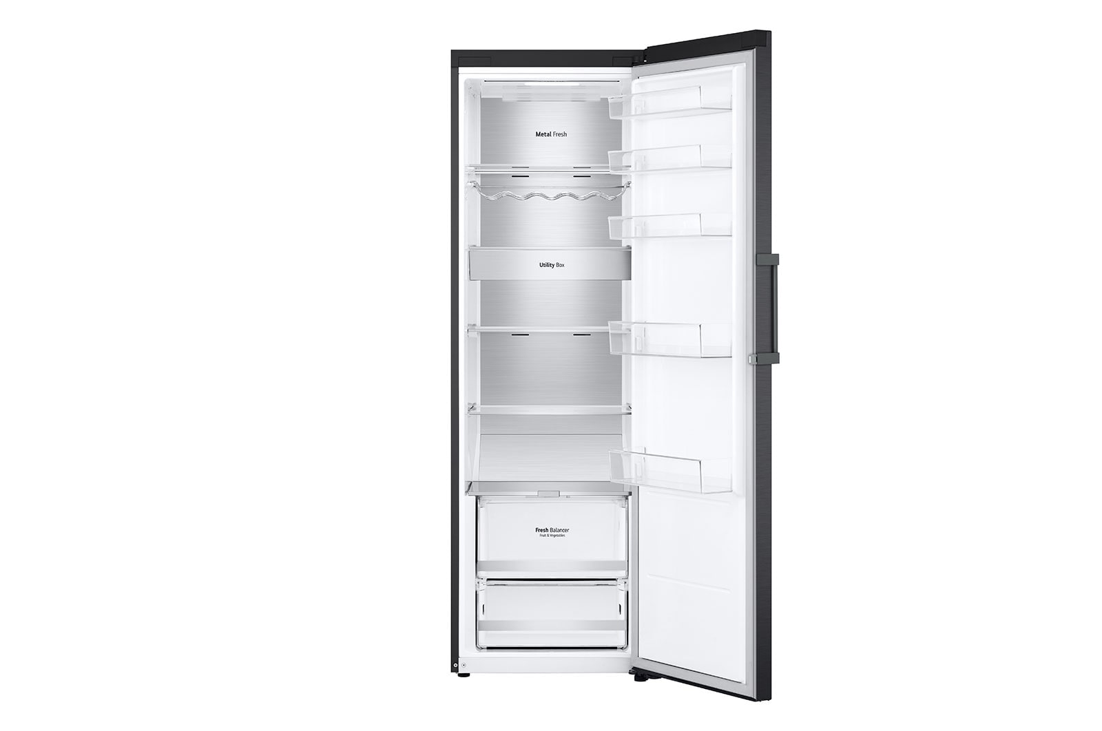 LG Frigorífico de 1 porta | 386 L | Etiqueta energética D | DoorCooLing+? | FRESHBaLancer?, GLM71MCCSF