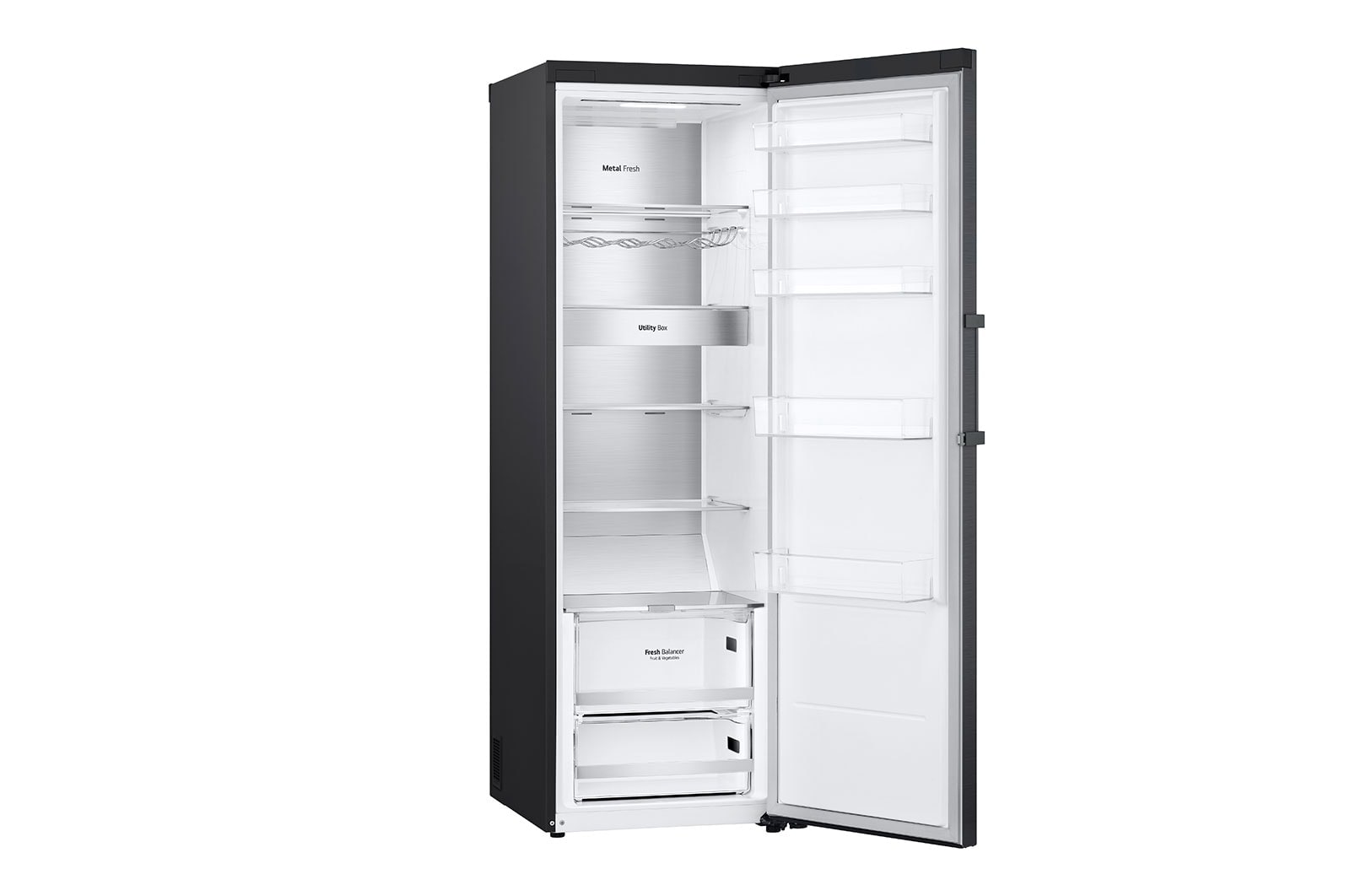 LG Frigorífico de 1 porta | 386 L | Etiqueta energética D | DoorCooLing+? | FRESHBaLancer?, GLM71MCCSF