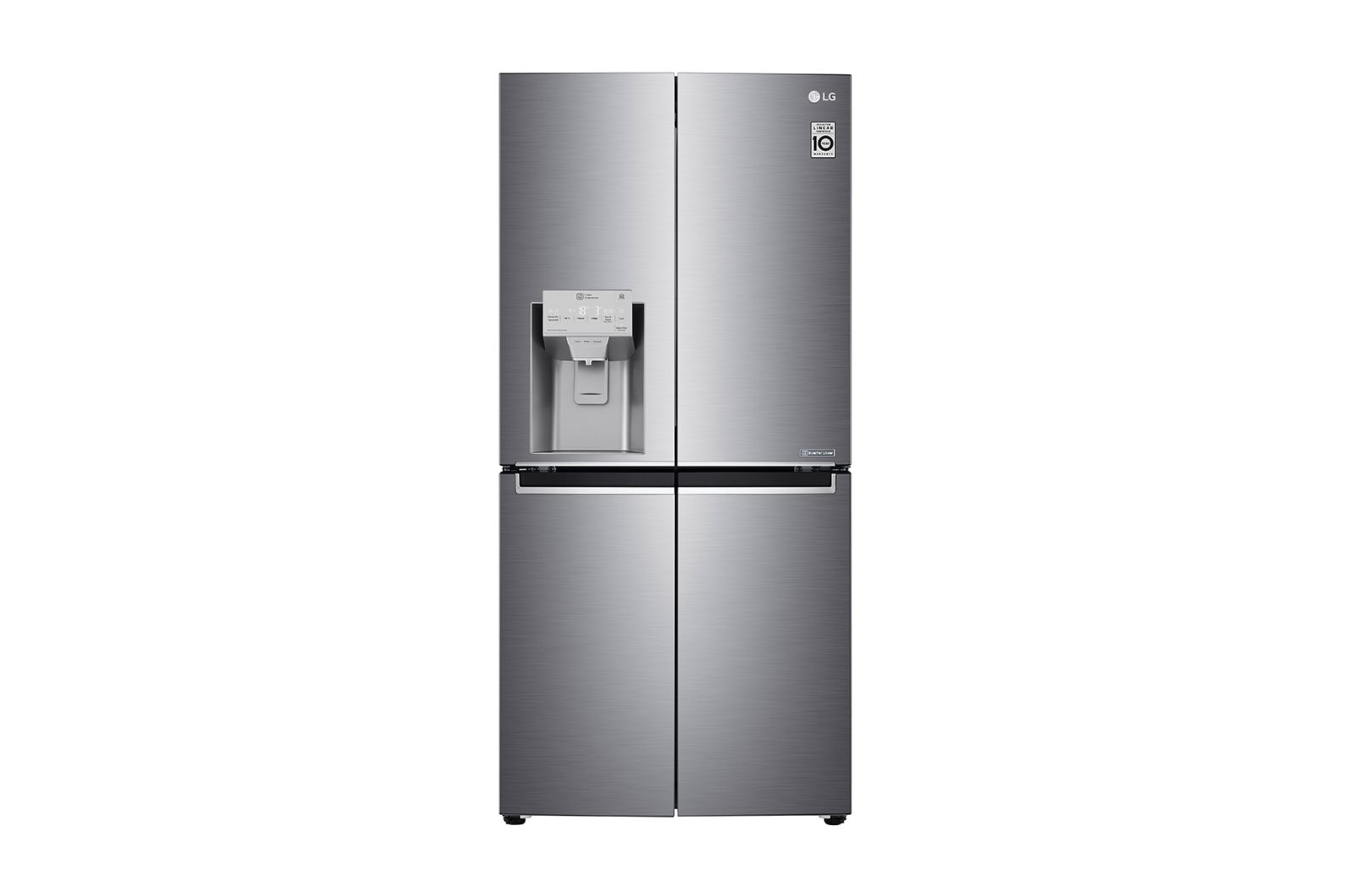 LG Frigorífico Americano de 4 portas | 506 L | Etiqueta energética E | UVnano? | DoorCooLing+?, GML844PZKZ