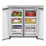 LG Frigorífico Americano de 4 portas | 506 L | Etiqueta energética E | UVnano? | DoorCooLing+?, GML844PZKZ