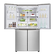 LG Frigorífico Americano de 4 portas | 641 L | Etiqueta energética E | UVnano? | Pure N Fresh? | DoorCooLing?, GML945NS9E