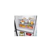 LG Frigorífico Americano de 4 portas | 508 L | Etiqueta energética F | InstaView? | Door-in-Door? | DoorCooLing+?, GMX844MCKV